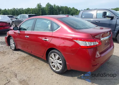 2015 Nissan Sentra Sl from USA, damaged, VIN 3N1AB7AP1FY332789